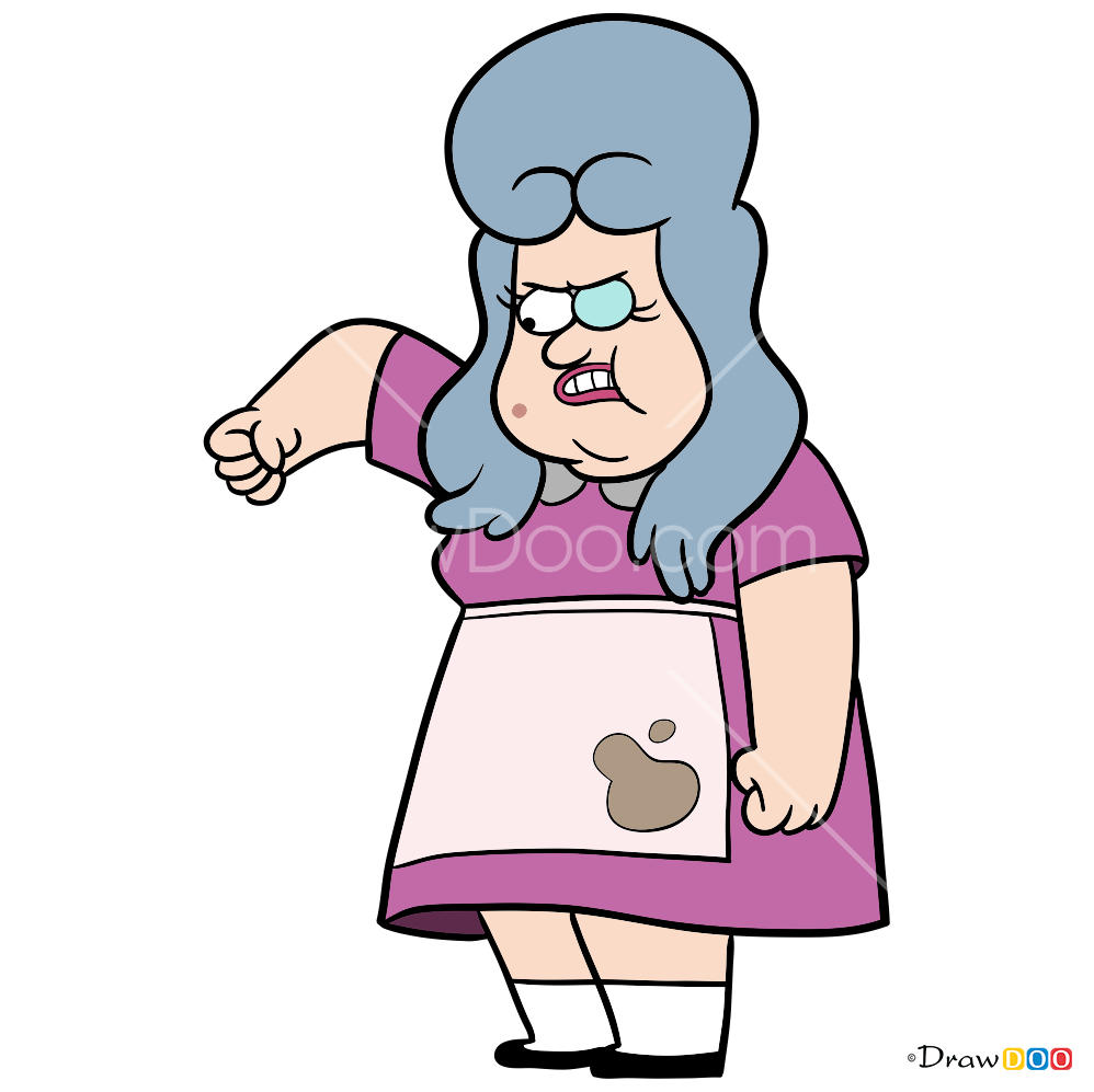 How to Draw Lazy Susan, Gravity Falls